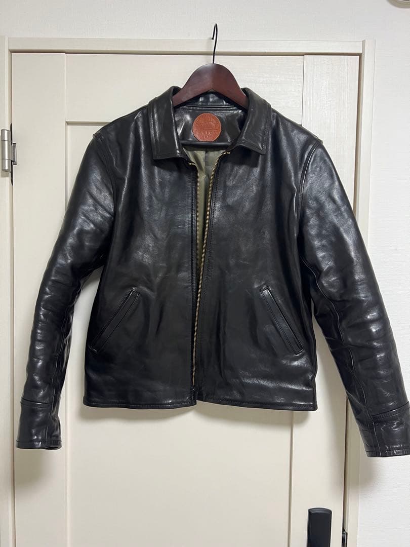 MOTOR　モト　ホースレザー　本革　ライダースジャケット　スポーツジャケット