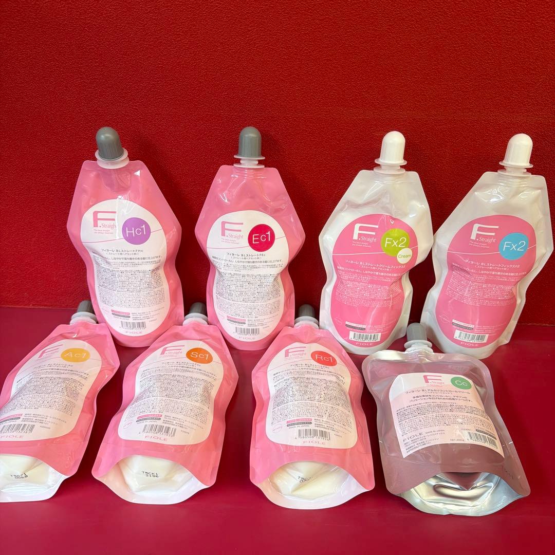 FIOLE フィヨーレBLストレート(縮毛矯正剤) セット 8種！早い者勝ち❗️