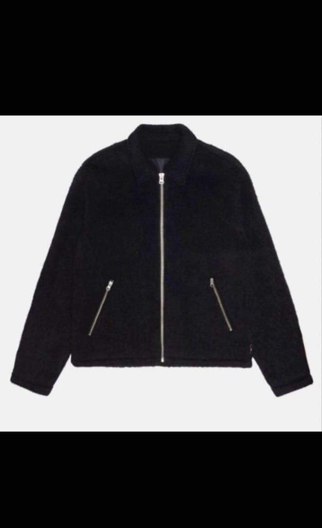 stussyモヘアジャケット