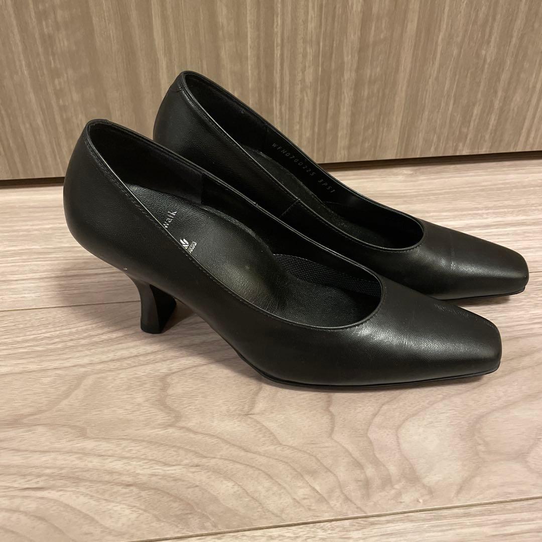 ワコール 黒 正規品ハイヒール高さ約7.5cm定価26800円
