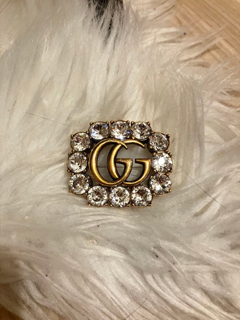 GUCCI GGロゴブローチ⭐︎coco CHANEL（シャネル） ブローチ ABE264 B18058 レディース ピンバッチ