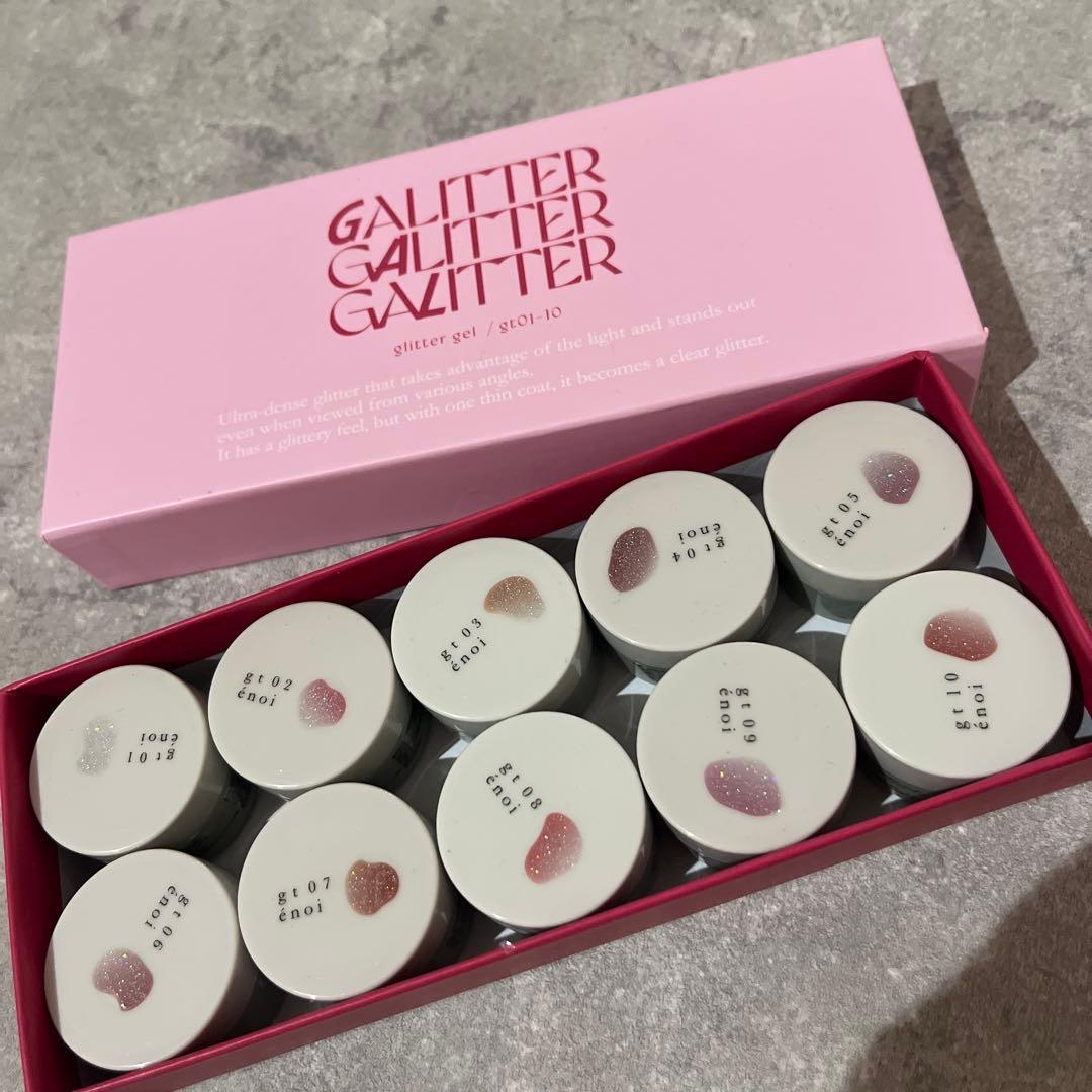 enoi　ギャリッター 10色セット 定価¥16,800 即発送可能