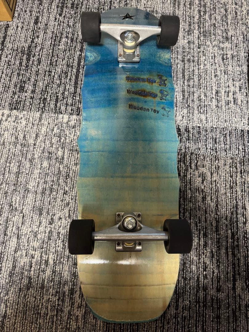 wooden toy コンプリート スケートボード スケボー