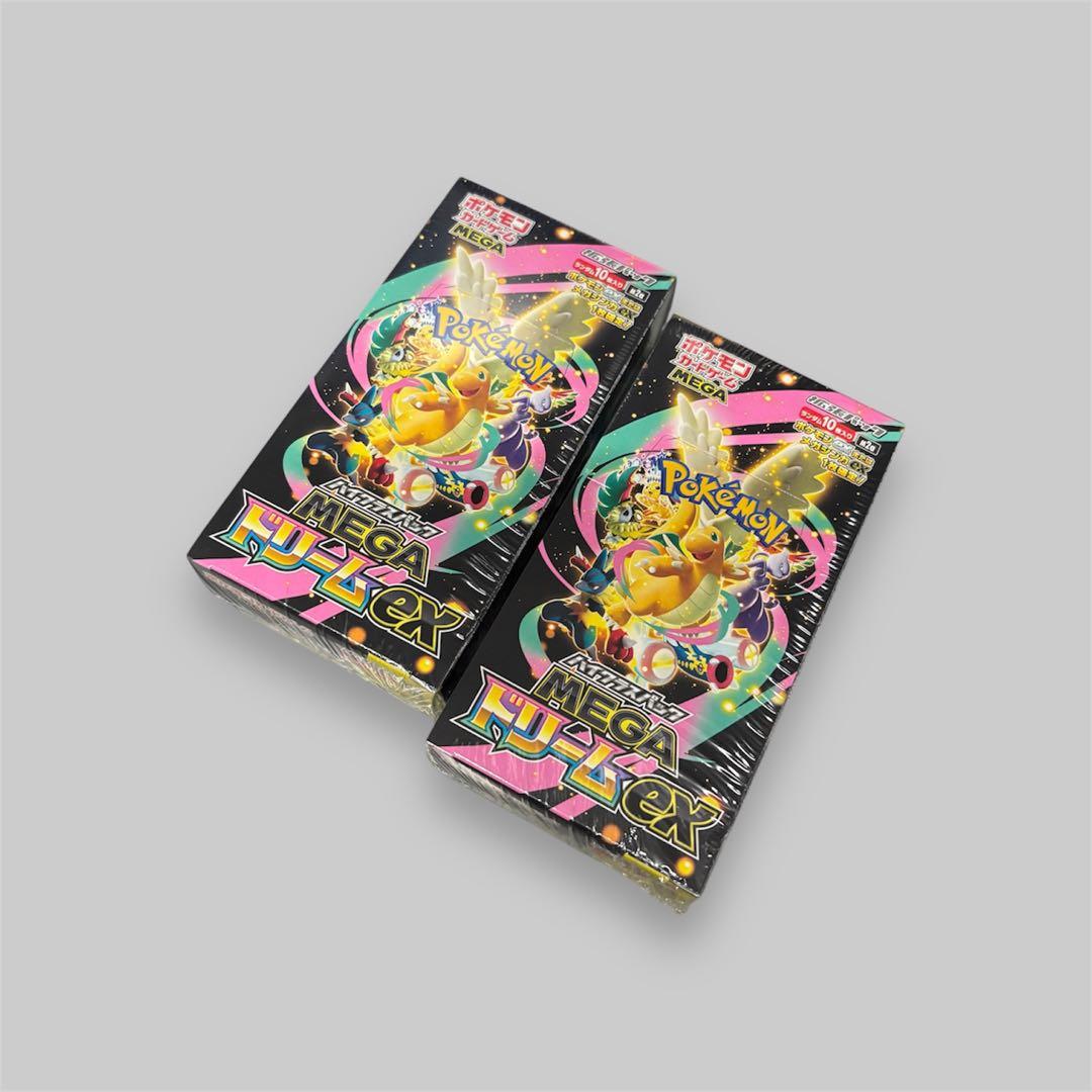 ポケモンカードゲーム MEGA ドリームEX シュリンク付き2BOX - MEGA