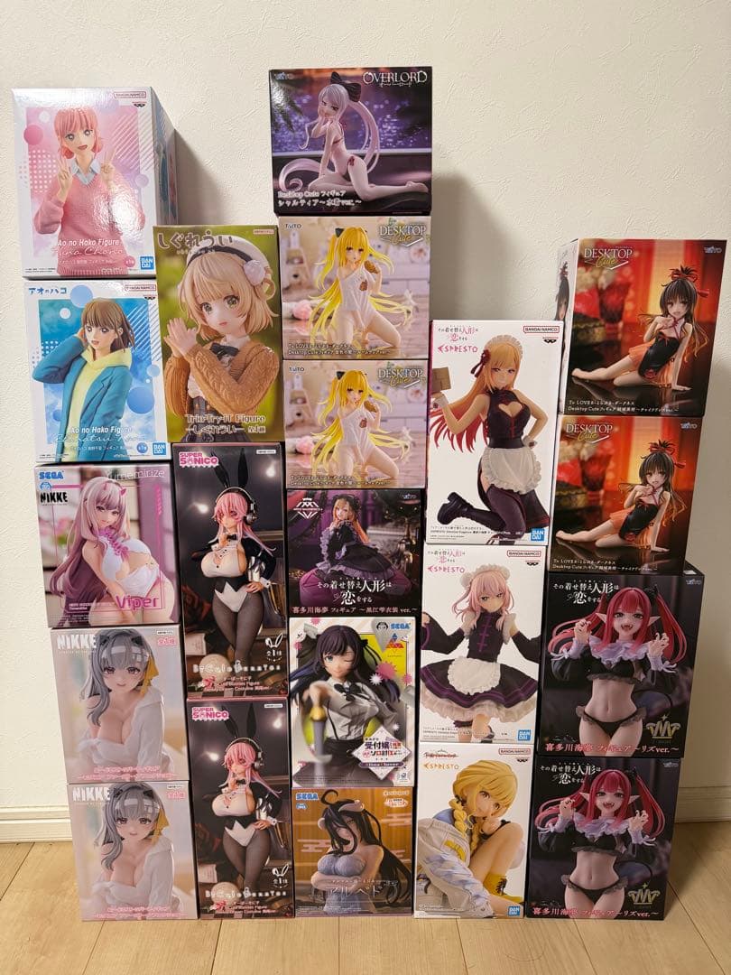 着せ恋　ToLOVEる　アオのハコ　他　美少女フィギュア　21個　まとめ売り