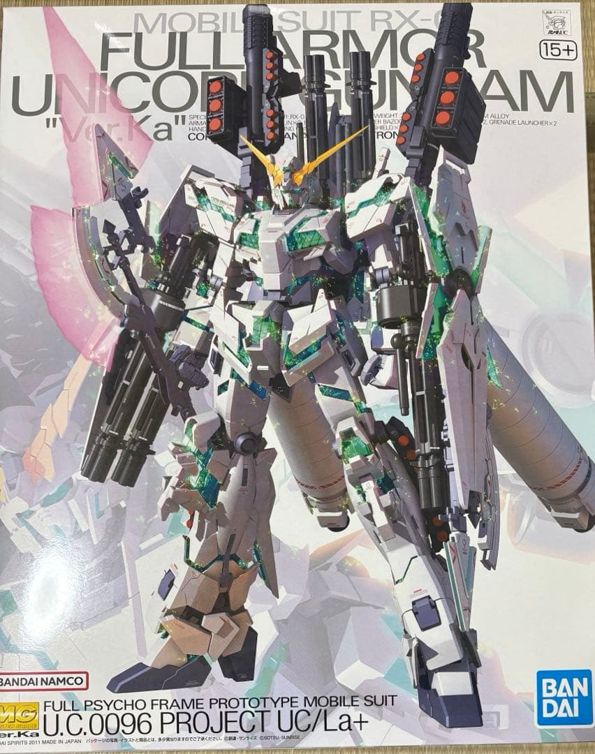 B*u様 MG1/100 RX-0 フルアーマーユニコーンガンダムVer.Ka