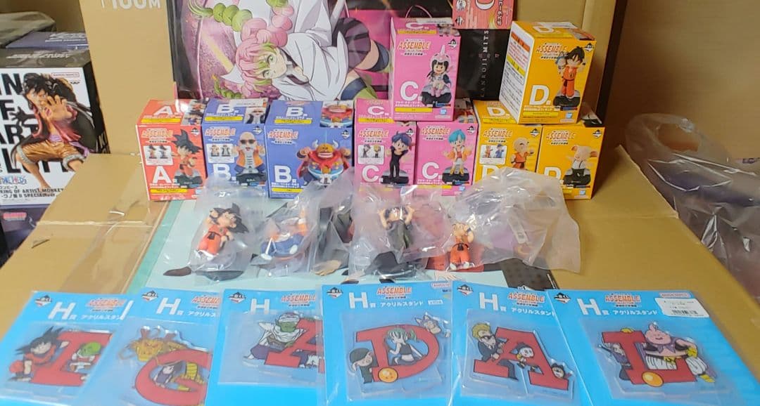 一番くじドラゴンボール ASSEMBLE COLLECTION　9体まとめ売り