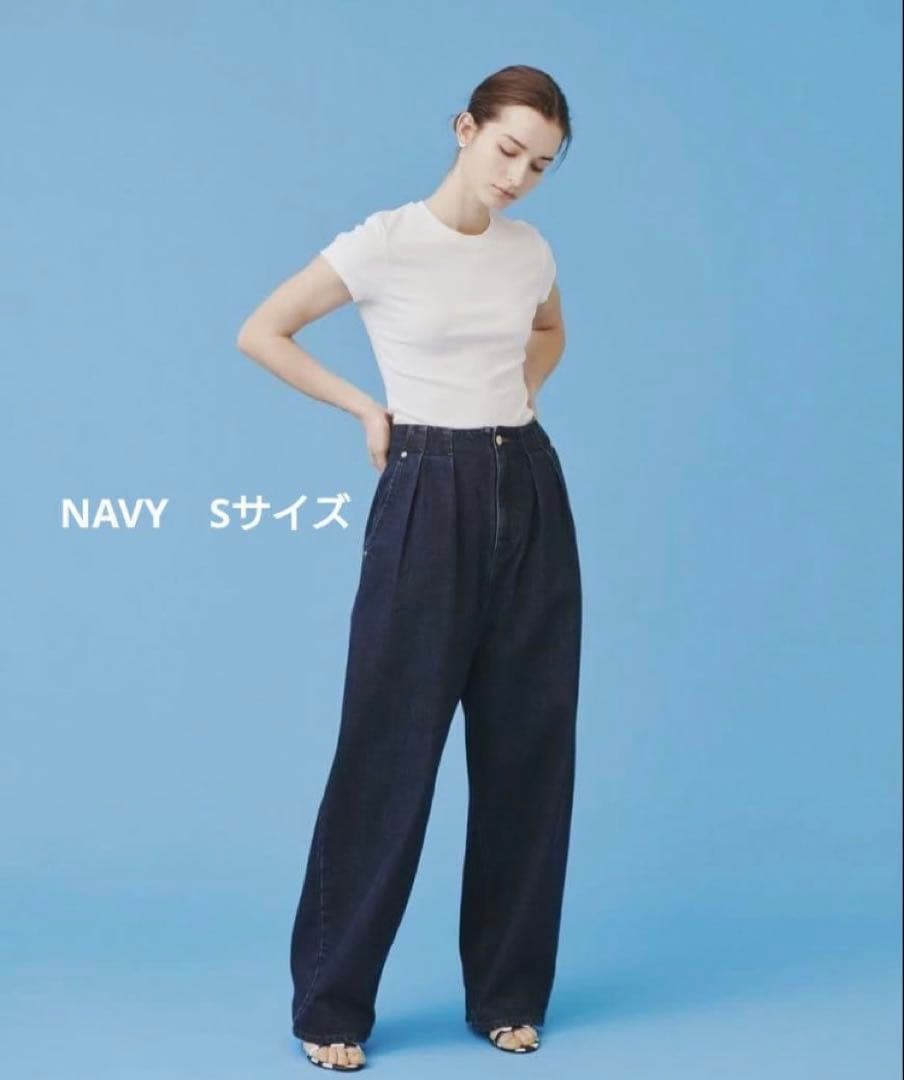 タグ付未使用 I'm in デニム ネイビー Sサイズ 新品 辻元舞さん - メルカリ