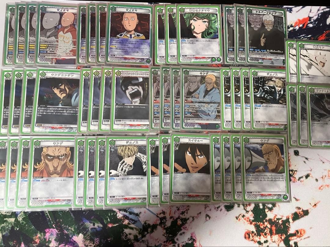 ユニオンアリーナ　ユニアリ　緑ワンパンマン　サイタマデッキ