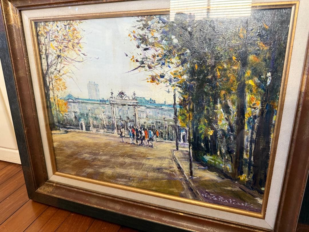 84.「迎賓館」髙橋一善 油絵