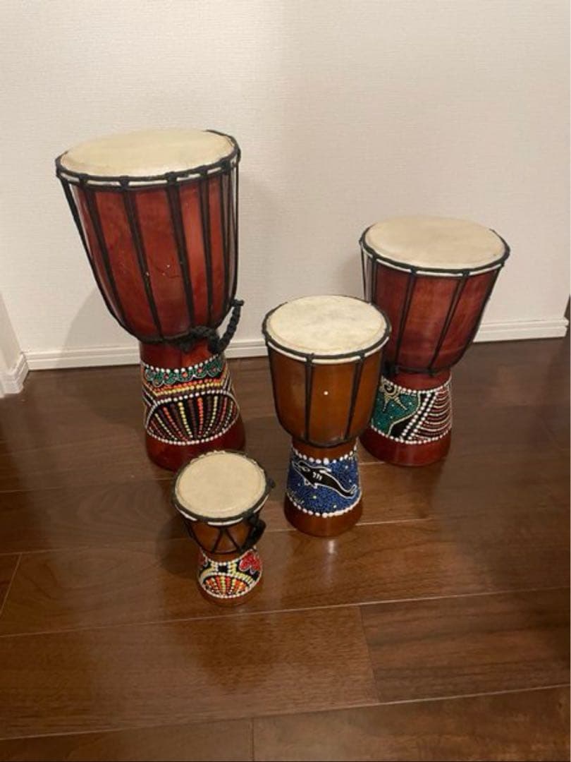 ジャンベ　4個セット