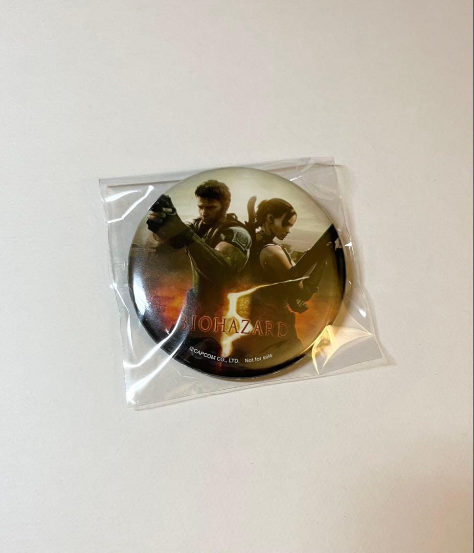 バイオハザード5 BIOHAZARD RESIDENT EVIL 5 缶バッジ