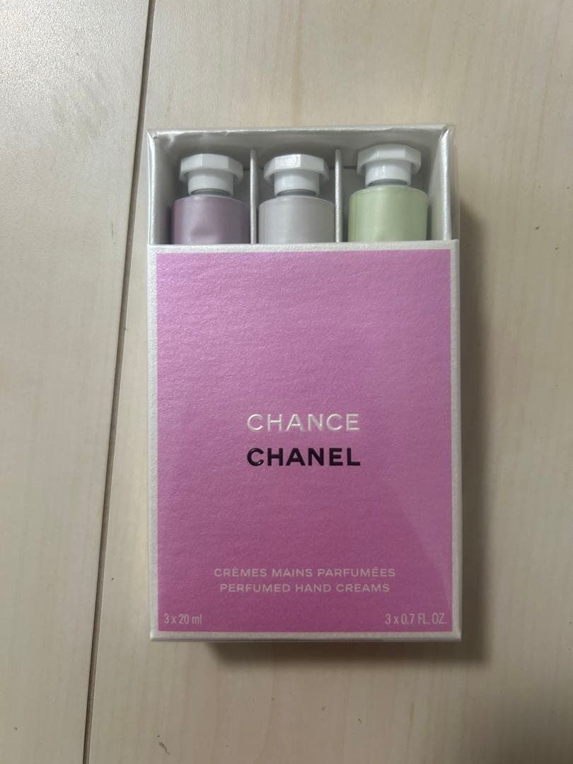 CHANEL シャネルCHANCE ハンドクリーム3本　チャンス　クレーム　マン