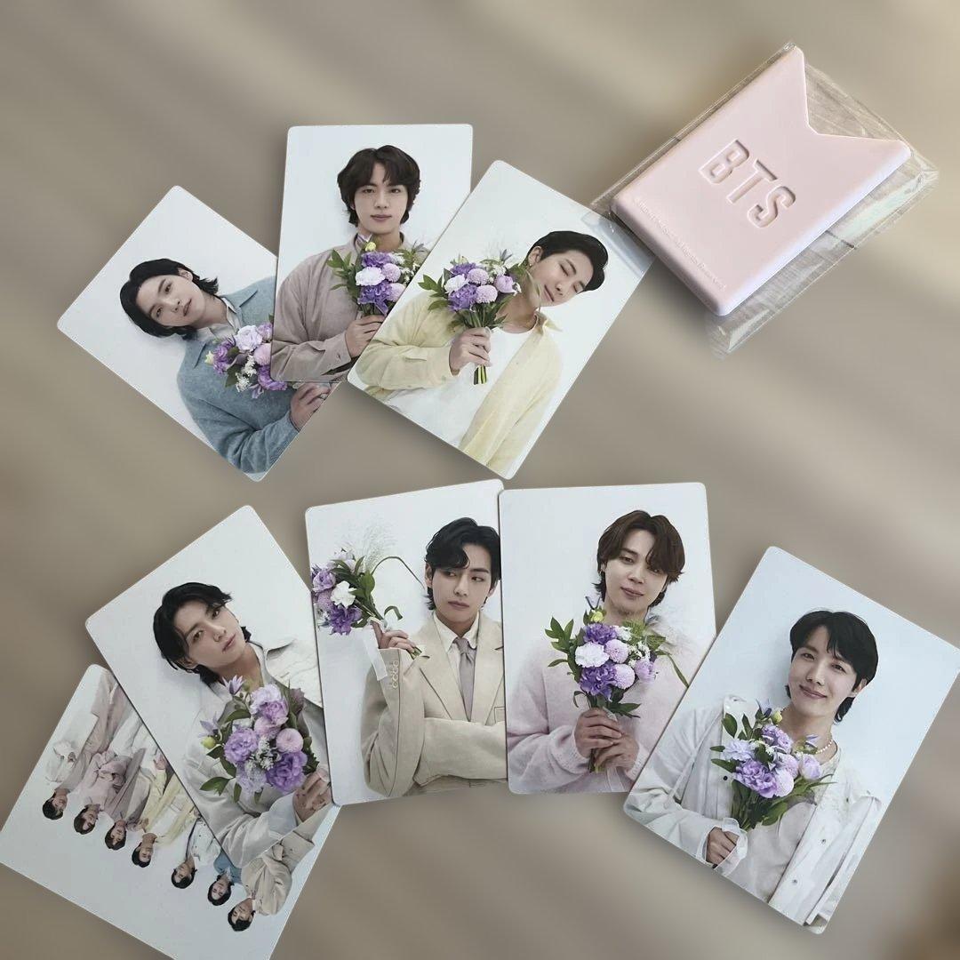 BTS FC特典トレカ8枚セット ケース付き - メルカリ