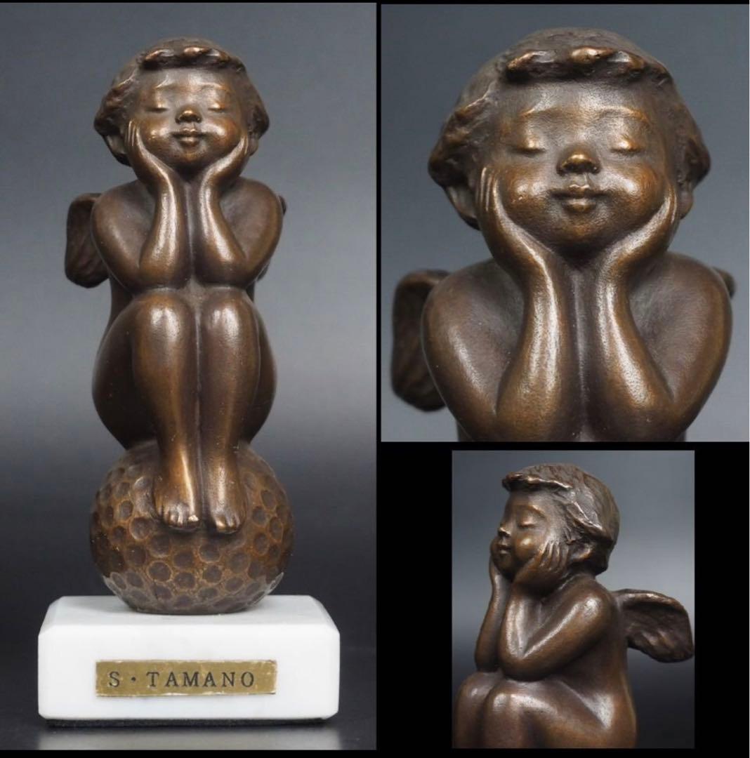 送料無料 人気彫刻家玉野勢三作 ブロンズ像 本物保証 - メルカリ