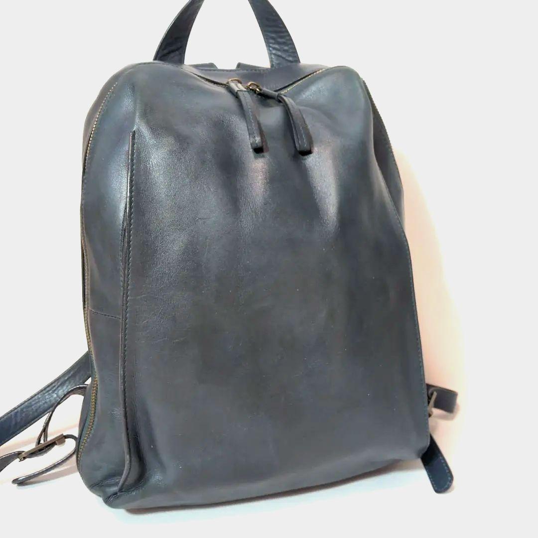 極美品】マザーハウス カゼマトウ グリーニッシュブルー 青緑 A4可