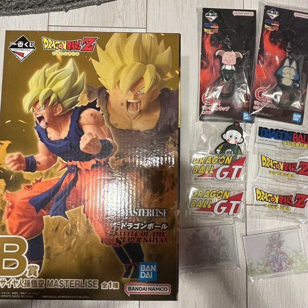 一番くじドラゴンボールB賞　超サイヤ人孫悟空　MASTERLISE おまけ付き