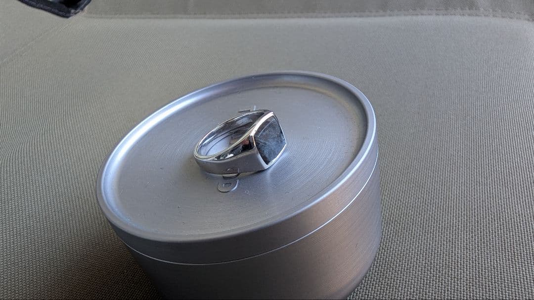 TOM WOOD　KAY RING　LARVIKITE　60　極美品