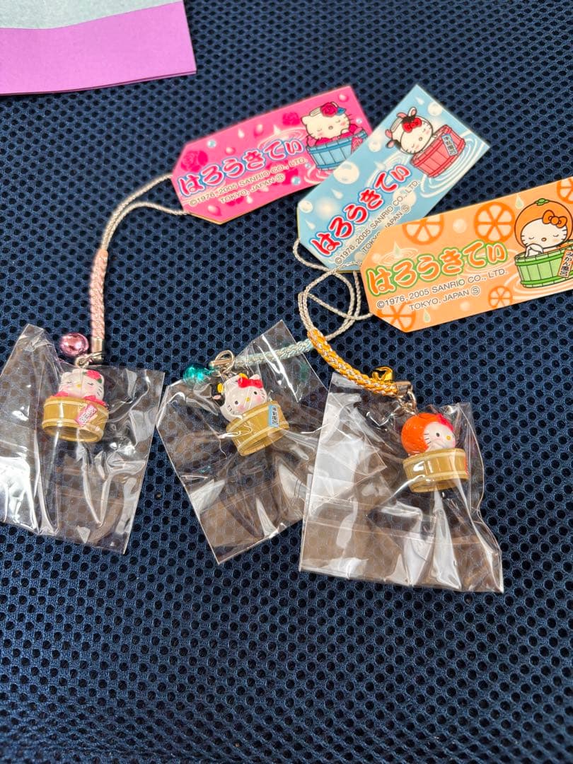 レア❣️未使用未開封！ご当地キティ番外編 お風呂シリーズ2005 3種コンプ