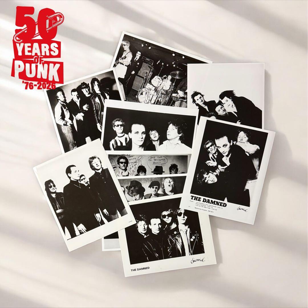 80’s vintage photoダムド 9枚セット