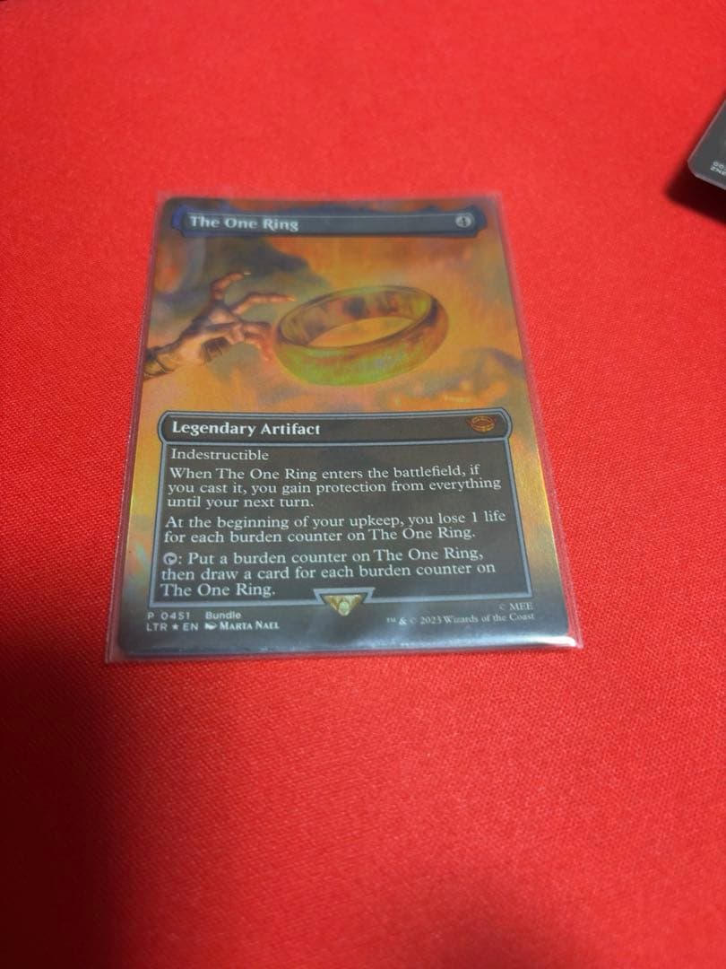 The One Ring 一つの指輪 foil