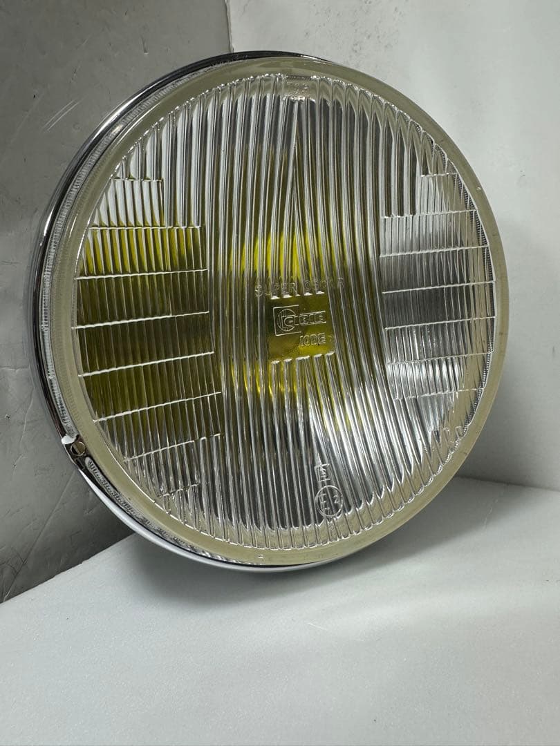 希少当時物180πシビエ凹レンズ付ヘッドライト/マーシャルCIBIE