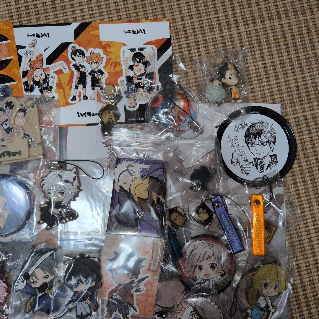 アニメグッズ 大量まとめ売り！ハイキュー!! 黒子のバスケ 刀剣乱舞 文