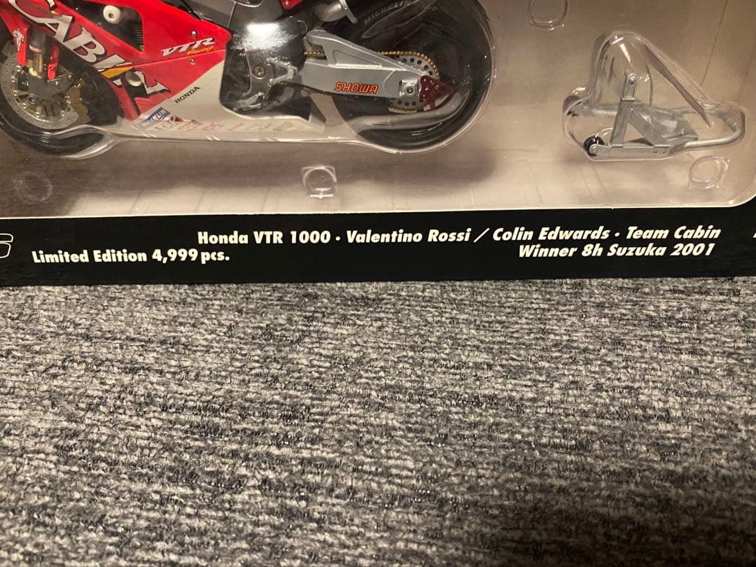 ミニチャンプス 1/12 HONDA VTR 1000 ヴァレンティノロッシ - メルカリ