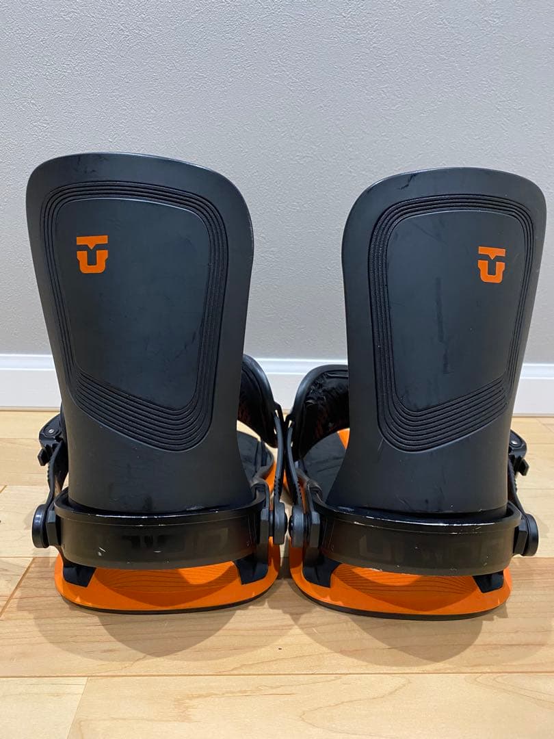Union スノーボード ビンディング ブラック/オレンジ