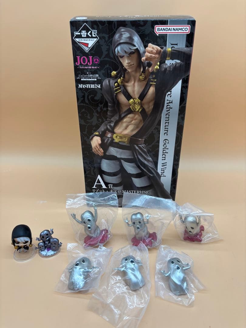 ジョジョの奇妙な冒険 一番くじリゾット・ネエロ　フィギュア他４種セット Yahoo!オークション - 一番くじ ジョジョの奇妙な冒険 リゾット ネエロ