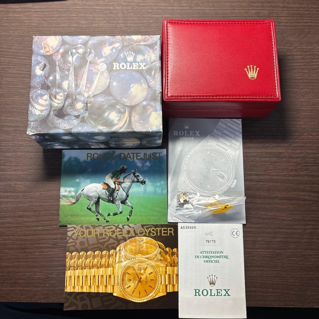 ROLEX 時計用レッド内外箱セット