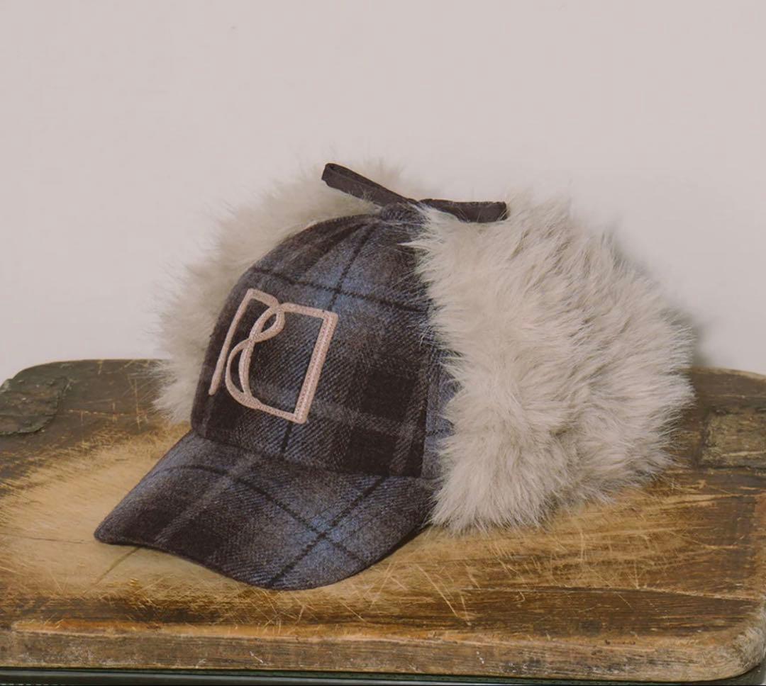 ᕷ♡ 専用　Darich ダーリッチ　ロゴフライトキャップ　ブラウン　BRN