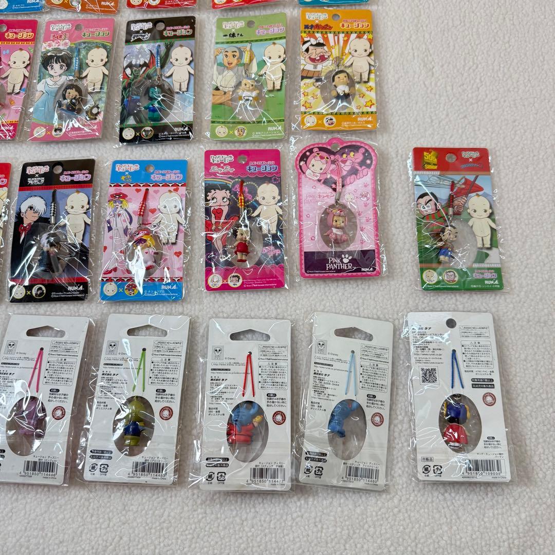 キュージョン キューピー いろいろ まとめ ディズニー など 根付け