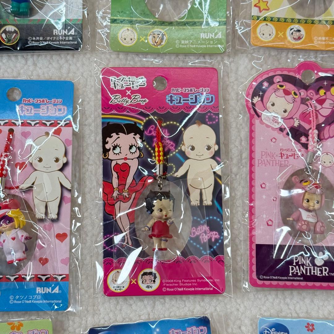 キュージョン キューピー いろいろ まとめ ディズニー など 根付け