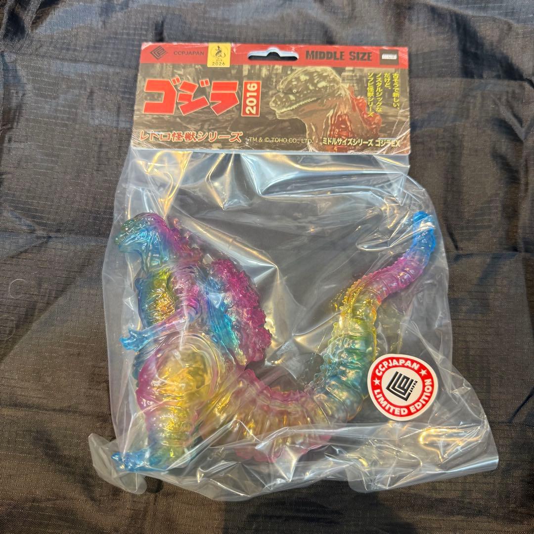 CCP ミドルサイズ ゴジラ (2016) DROP CANDY クリアVer. - メルカリ