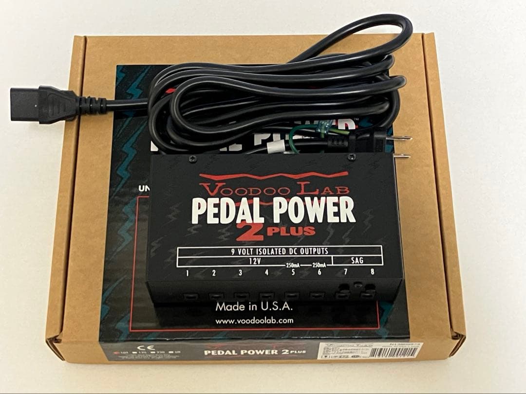 VOODOO LAB PEDAL POWER 2 PLUS 美品　パワーサプライ