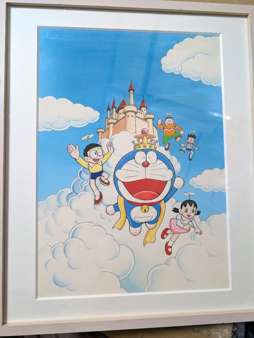 レア】複製原画 ドラえもん「のび太と雲の王国」藤子・F・不二雄