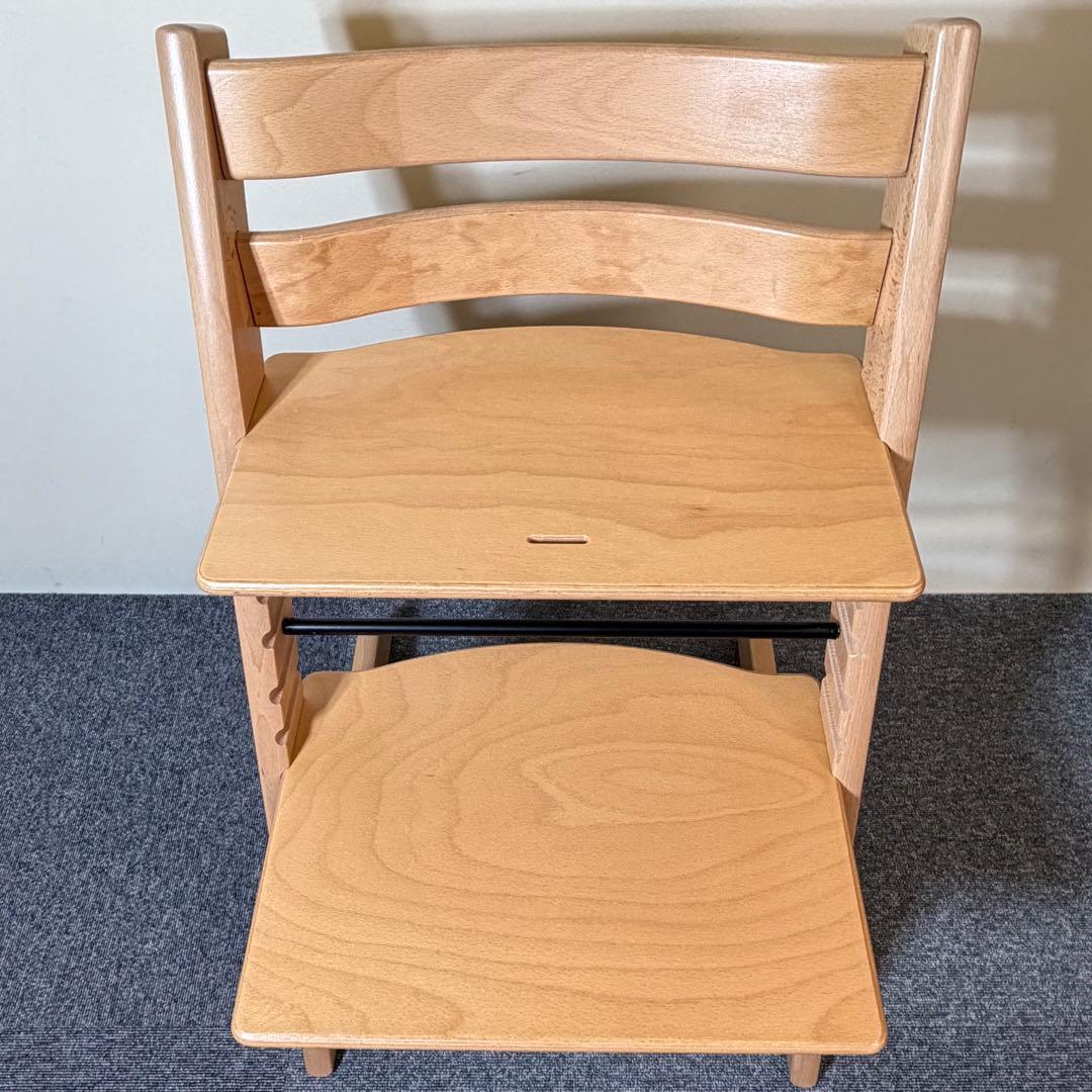 極美品!!組み立てたまま発送♪ストッケ トリップトラップ ナチュラル