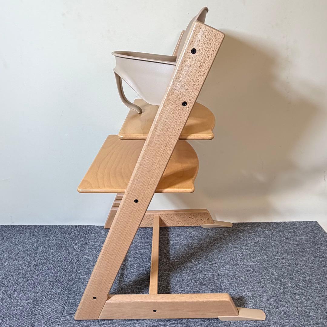 極美品!!組み立てたまま発送♪ストッケ トリップトラップ ナチュラル