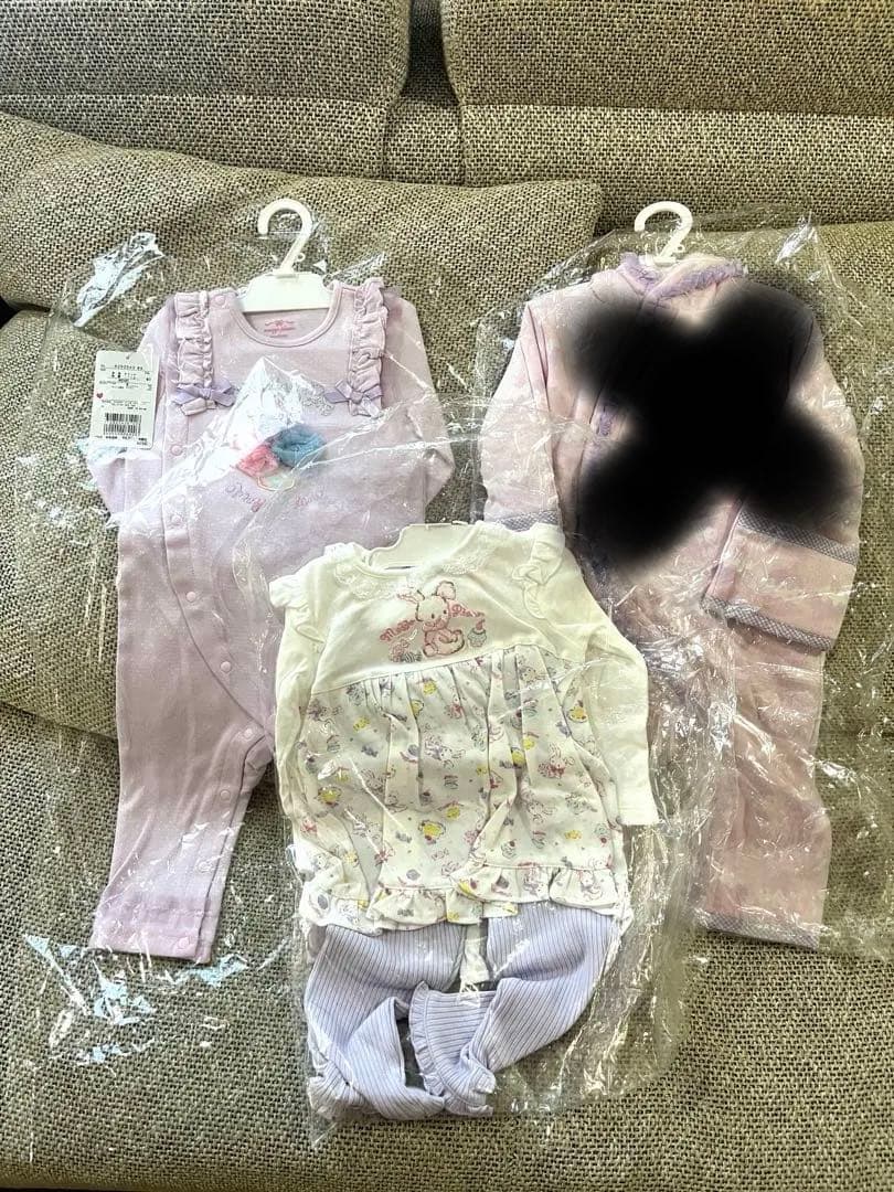 【専用です】メゾピアノ　ロンパース　パジャマ　長袖上下　セット