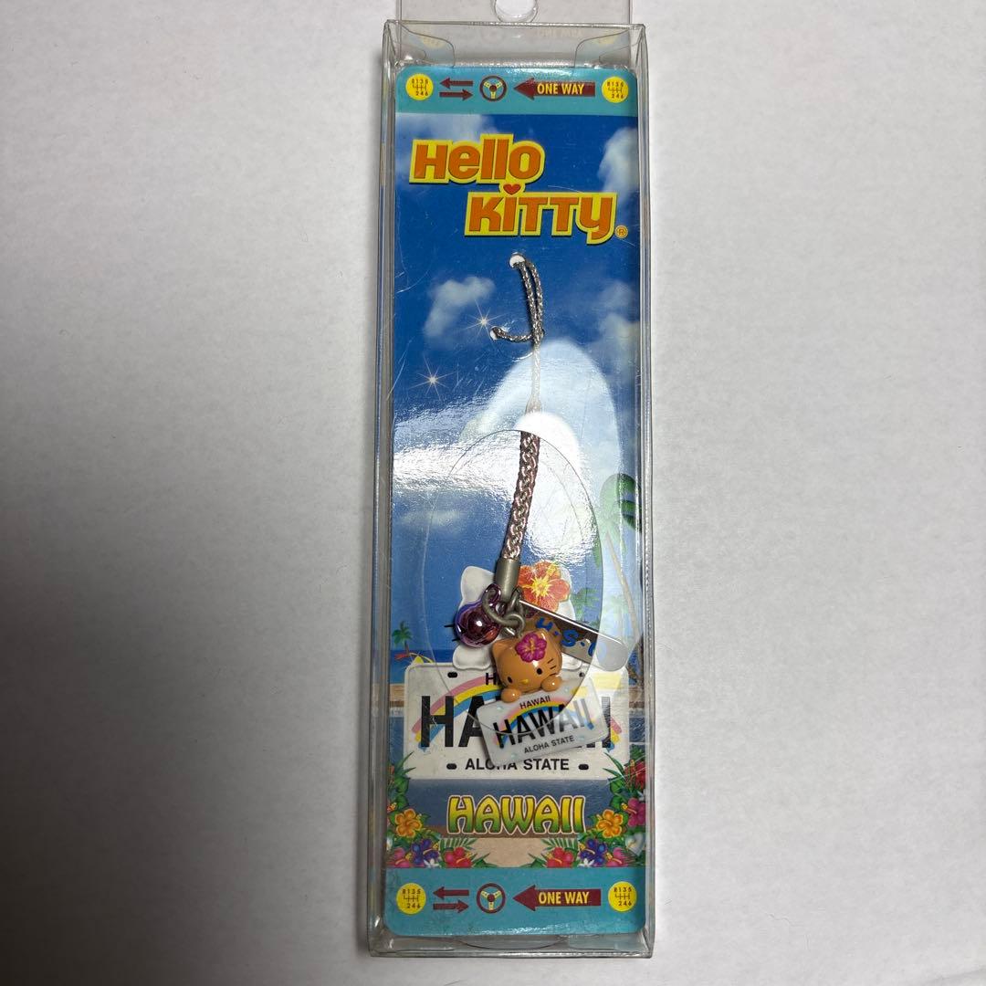 ハワイ限定　キティ　根付け
