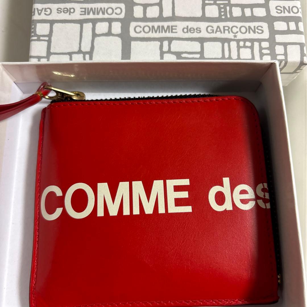 COMME des GARCONS レザーケース レッド