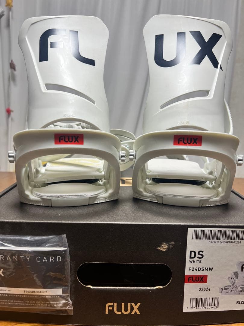 23-24FLUX DSビンディング M ホワイト　メンズ