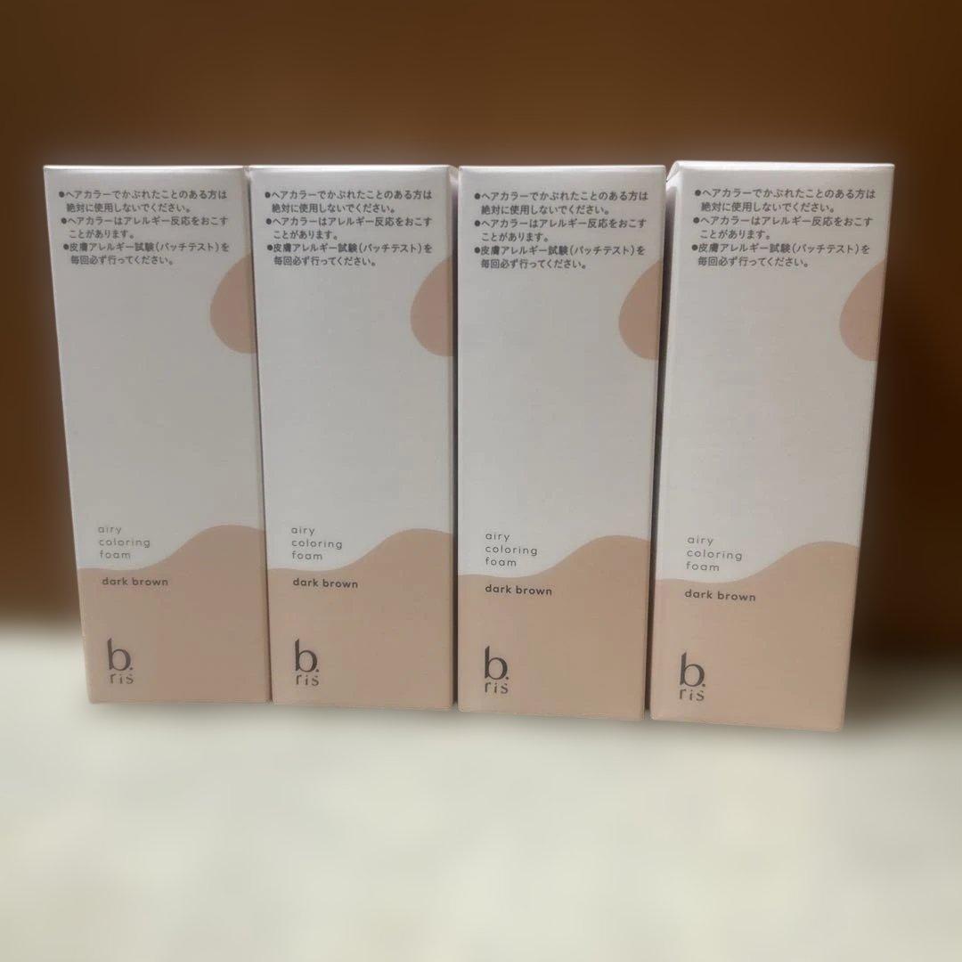 ビーリスエアリーカラーリングフォーム　ダークブラウン