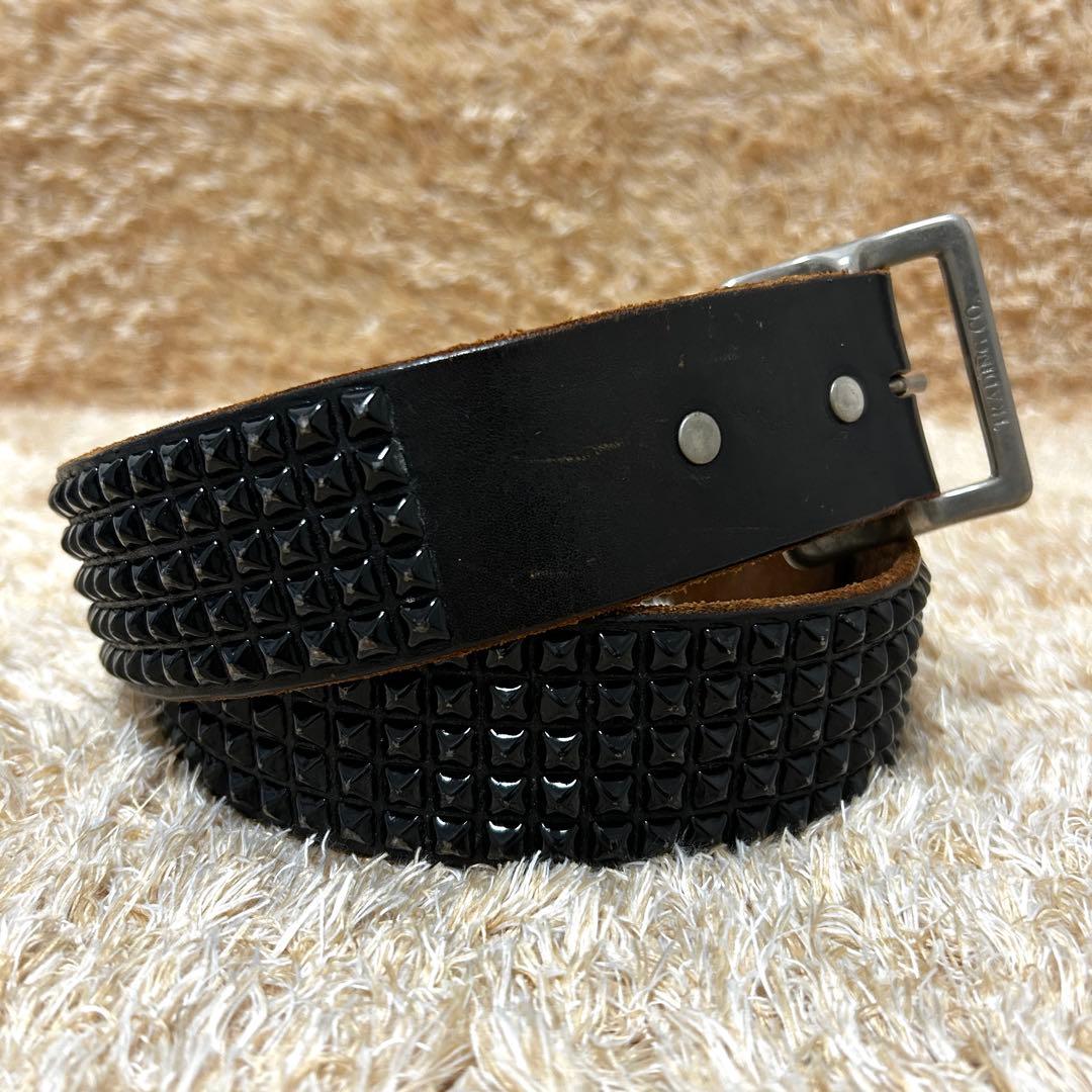 美品✨ HTC スタッズ 5連 ピラミッド ベルト レザー ブラック 34 楽天市場】HTC USA #14 5ROW PYLAMID LEATHERBELT 1.75( エイチティー