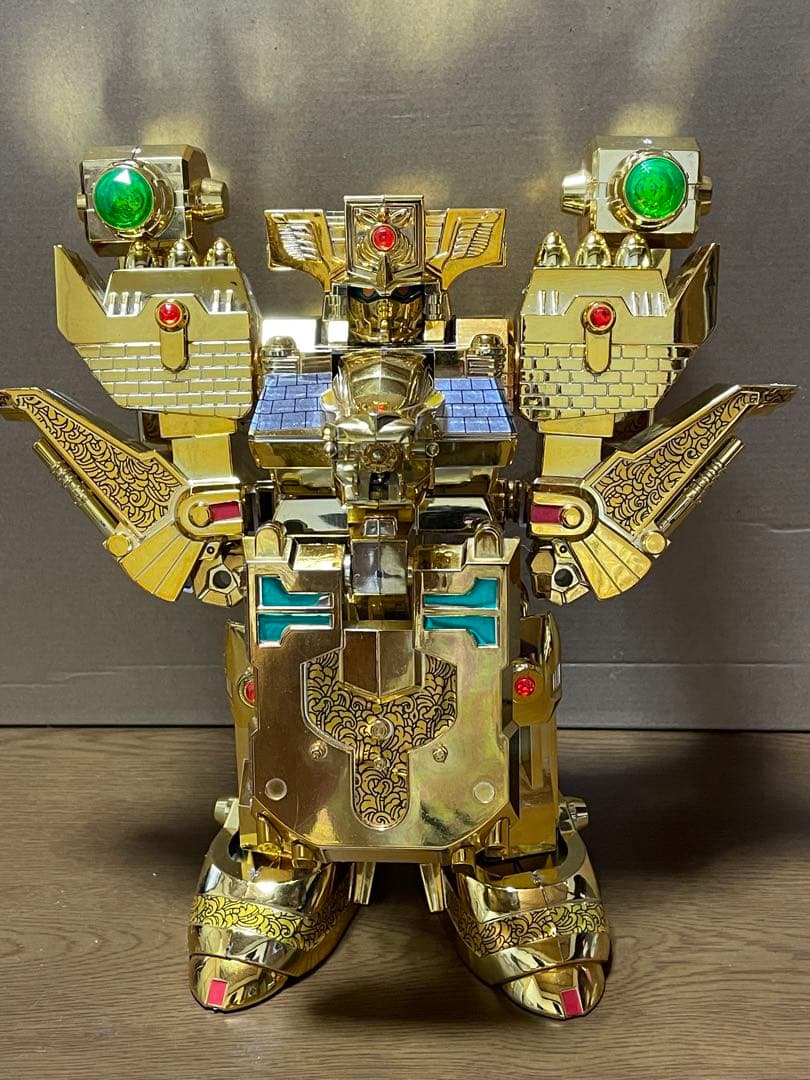 元祖SDガンダム プラモデル 聖龍巨神ドラグーンパレス 金メッキver