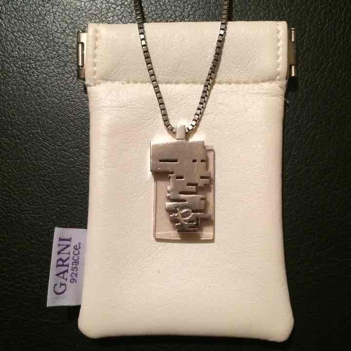 【値下げ】ガルニ GARNI ネックレス アクリルサンド