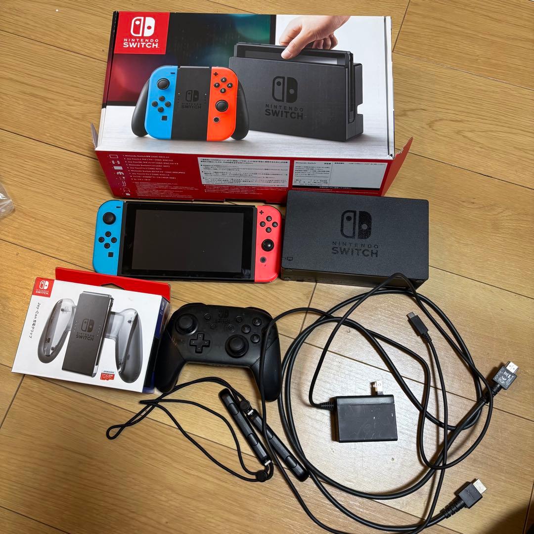 Nintendo Switch ネオンブルー/レッド 本体　コントローラー2つ 楽天市場】nintendo switch コントローラー ネオンブルー ネオンレッド