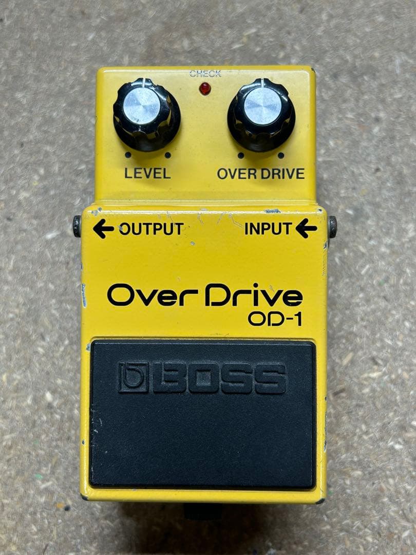 BOSS Over Drive OD-1(JRC4558DD)中古
