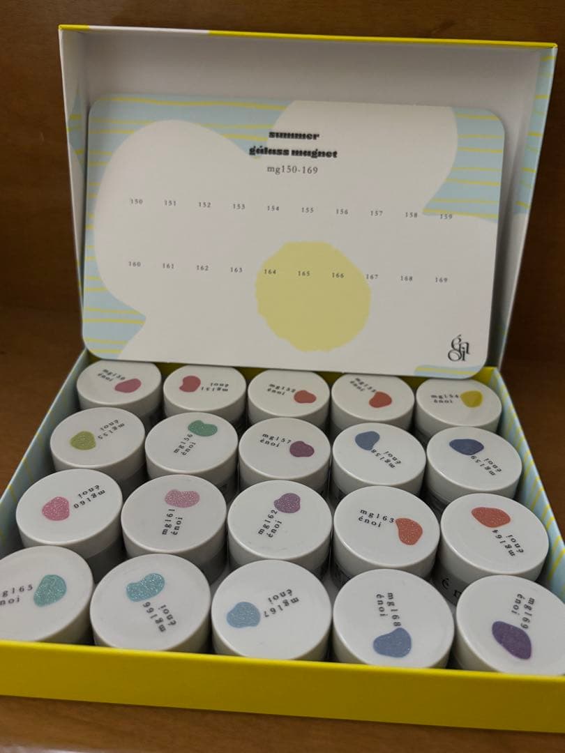 enoi ガラスマグ mg150〜mg169 20色セット